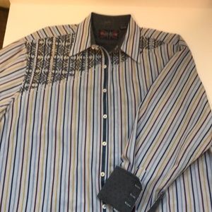 English laundry brand with fancy embroidery